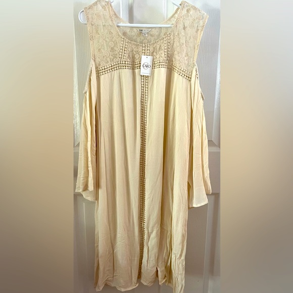 Ladies Cold Shoulder Dress - Picture 1 of 6